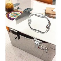 가정용미니금고 가정용소형금고 서류 돈통 보안 보관 개인 스마트, B. 작은 이중 잠금 + 자물쇠 보내기