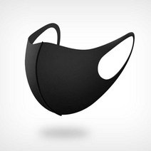 세종케어 국내생산 효성정품 연예인마스크 2+1 귀안아픈 UV항균 3D입체 마스크 패션마스크 숨쉬기편한마스크 운동마스크, 블랙 3장 1세트