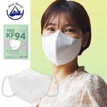 [본사판매] 지원정 새부리형 KF94 마스크 100매 비말차단 일회용 국산 귀안아픈, [본사판매]지원정새부리형화이트KF94100매25매*4, 대형