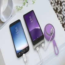윤마켓 무선충전 보조배터리 10000mAh 5핀 c타입, 그레이
