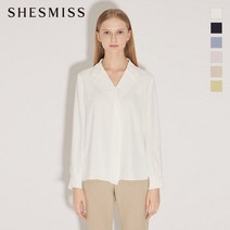 3층 쉬즈미스 오픈 카라 셔츠 SWWBLM12010