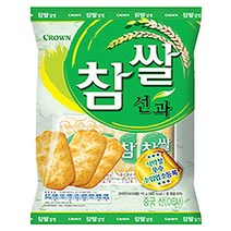 크라운 참쌀선과, 253g, 10개