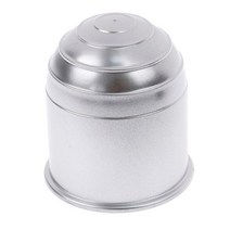 가로바 유니버설 50MM 트레일러 액세서리 블랙 실버 자동차 견인 바 볼 커버 캡 히치 캐러밴 Traile Towbal, SV, 1개