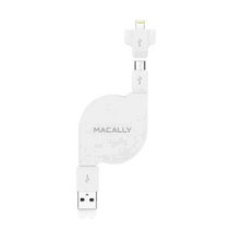 맥컬리 [맥컬리] 애플기기 충전 케이블 8핀 라이트닝 u0026 5pin 돌돌이 USB, 단품