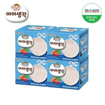 파스퇴르 아이생각 이유식 한우당근비타민채 묽은죽 중기, 한우당근비타민채 맛, 4개입