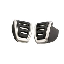오르간페달 자동차 튜닝 페달 Skoda Kamiq Combi 용 커버 Octavia A7 Rapid Superb Karoq Kodiaq 2017 LHD, 2Pcs MT Brake Cluth, 아우디