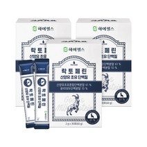 하이헬스 락토페린 산양유 초유 단백질 분말 스틱, 2g x 30개입 x 3박스, 3개