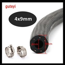 1M NBR 가솔린 디젤 내유성 고무 튜브 ID 직경 4-25mm 유연한 연료 호스 고온 내성 오일 파이프, 01 4x9mm