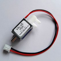 가스 공기용 마이크로 미니 전기 DC 솔레노이드 밸브 6V/ 12V/ 24V 2 위치 3 방향, 02 Model B  12V