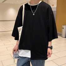 라네 언발 레이어드반팔티 남녀공용