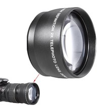 접사링 텔레컨버터캐논 니콘 소니 펜탁스 18-55mm 카메라 헤드 용 55mm 2x