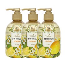 온더바디 더내추럴 레몬버베나 항균 99.9% 핸드워시 300ml X 3개