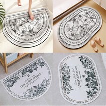 아트박스/디씨네트워크 1+1 빨아쓰는 규조토 발매트 주방 욕실 매트 북유럽 M