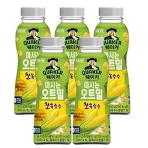 퀘이커 마시는 오트밀 찰옥수수, 50g, 10개
