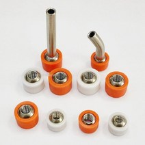2 피스 POM 프레스인 볼 냉각수 노즐 CNC 선반 공구 홀더 특수 VDI 스크류 머신, Dia 12mm-M5 thread