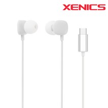 제닉스 이어폰 IN-EAR LT TYPE-C, 화이트
