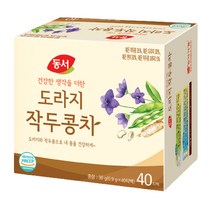 동서 도라지 작두콩차 40T, 3박스