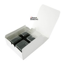 이홈베이킹 화과자 양갱 만주케이스용 다용도 상자 4구, 1개