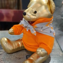 코코스튜디오 강아지옷 컬러 PK 셔츠 + 애견패턴 스카프, 무지 컬러 PK셔츠(스카프랜덤)/오렌지