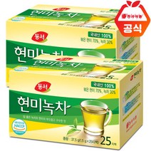 동서 현미녹차 25T+25T, 단품