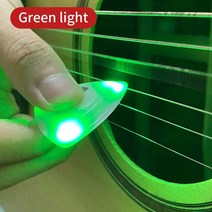 베이스트랩 LED 라이트 터치 루미너스 일렉트릭 기타베이스 Plectrum 우쿨렐레 기타 부품 액세서리와 빛나, 01 Green