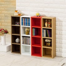 아트박스/포메리트 타워형 틈새 CD장 4칸, 화이트