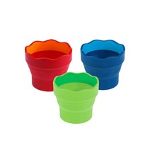 [코리아스퀘어] 파버카스텔 클릭앤고 물통, 레드