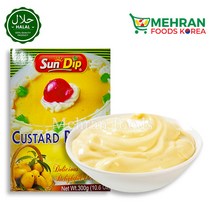 SUNDIP Custard Powder Mango 300g 망고 커스타드 파우더, 1pc