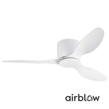 에어블로우 실링팬 C-2 mini DC모터 17cm 초슬림, 화이트, 블랙