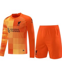 리버풀 21-22 골키퍼 어센틱유니폼 긴팔상의(오렌지)+하의세트