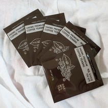 해밀 프리미엄 티백 커피 100개 회사 숙박 음식 레스토랑 업소용 뷔페 비품 스터디룸, 100개입 1박스