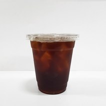 커피바바 92파이 14온스 아이스컵 + 평뚜껑 세트, 3세트, 420ml