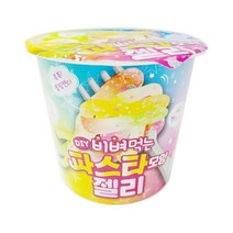 비벼먹는 파스타 모양 젤리, 65g, 25개