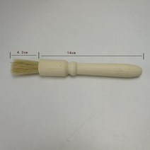 원두 그라인더 커피 분쇄기 전동 미니 가정용 수동 핸드 크랭크 커피콩 메이커 밀 나무 콩 그라인드 골동품, Big brush