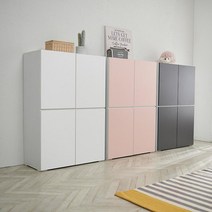 미니비스포크 아이방정리 칸막이수납장 소형 선반, 핑크