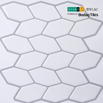 문고리닷컴 신상품 출시 베스트 한화 보닥타일21종택일-신개, [HCW01]_허니컴 모노화이트, 1개