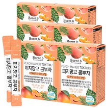 본트비 피치망고 콤부차 피치망고맛 분말, 180개, 5g