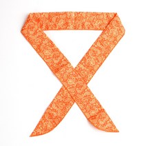 액티라이프 국산 아메바 쿨 스카프 여름 냉동 아이스 넥 쿨러, 오렌지