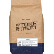 Stone Street Coffee Peru Whole Bean 2 Lb Bag Medium Roast 100% Arabica Single Origin Gourmet Co, 1