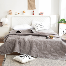 거위털이불 여름용 구스 이불 PEIDUO 안티-진드기 여름 쿨 퀼트 만화 얇은 빨 수있는, 04 King-1pc-200x230cm, 20 A20