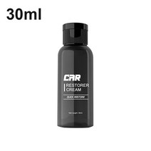 가죽 복원제 페인트 자동차 시트 신발 밑창 SEAMETAL 100ml 플라스틱 부품 재생 에이전트 왁스 계기판 복원 크림 액세서리 용 스폰지 포함, [02] 30ml