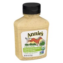 Annie's 홀스래디쉬 머스타드 9온스, 9 Ounce (Pack of 1)Annies 102_