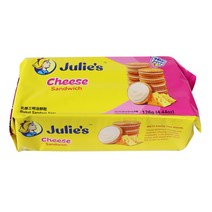 줄리스 치즈 샌드위치 126g / 치즈과자 치즈쿠키 치즈샌드, 1, 125g, 125g