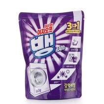 이지오프뱅 세탁조 세정제 500g X 3개/일반/드럼세탁기겸용/물때/비누때제거/세제찌꺼기제거/곰팡이제거