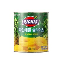 동서 리치스 파인애플 슬라이스 3kg 3개세트, 1개