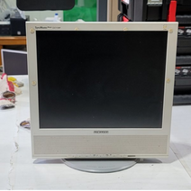 삼성 LCD 17인치 TV 모니터 부품용 내용참조, 화이트