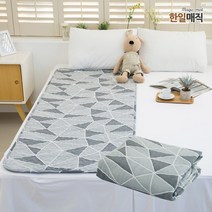 한일의료기 한일매직 노르딕그레이 워셔블 전기요 YW-00102, 그레이, 미니싱글(70 x 180 xm)