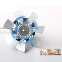 환풍기 환기 배풍기 업소용 산업용 배기 가정용 배기팬 흰색 팬 4 인치 100mm 20W