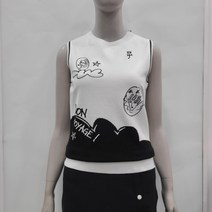까스텔바작 여성 니트 베스트 .4BG0SSV503