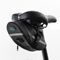 제로캐슬 자전거 안장 가방 새들백 블랙